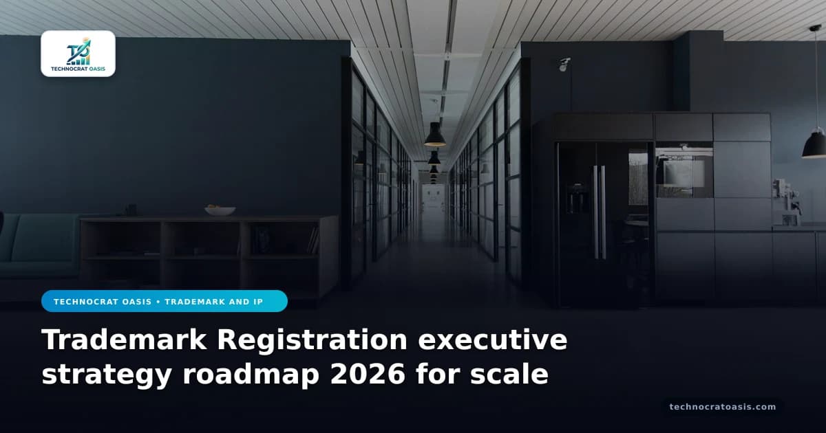 Trademark Registration executive strategy roadmap 2026 for scale