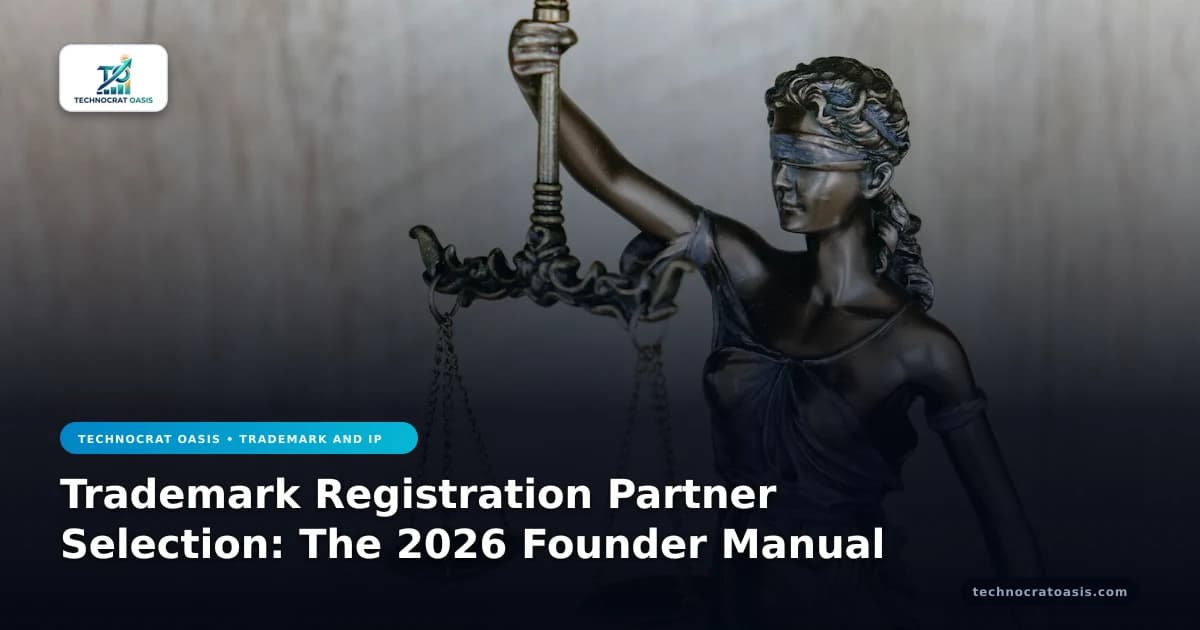 Trademark Registration Partner Selection: The 2026 Founder Manual