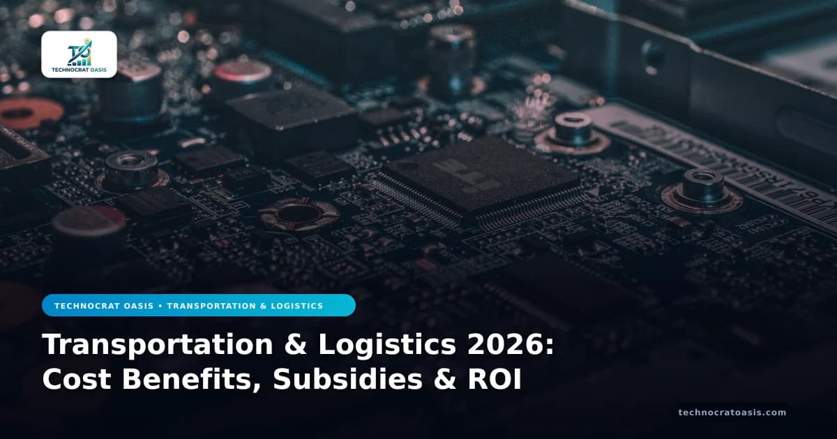 Transportation & Logistics 2026: Cost Benefits, Subsidies & ROI