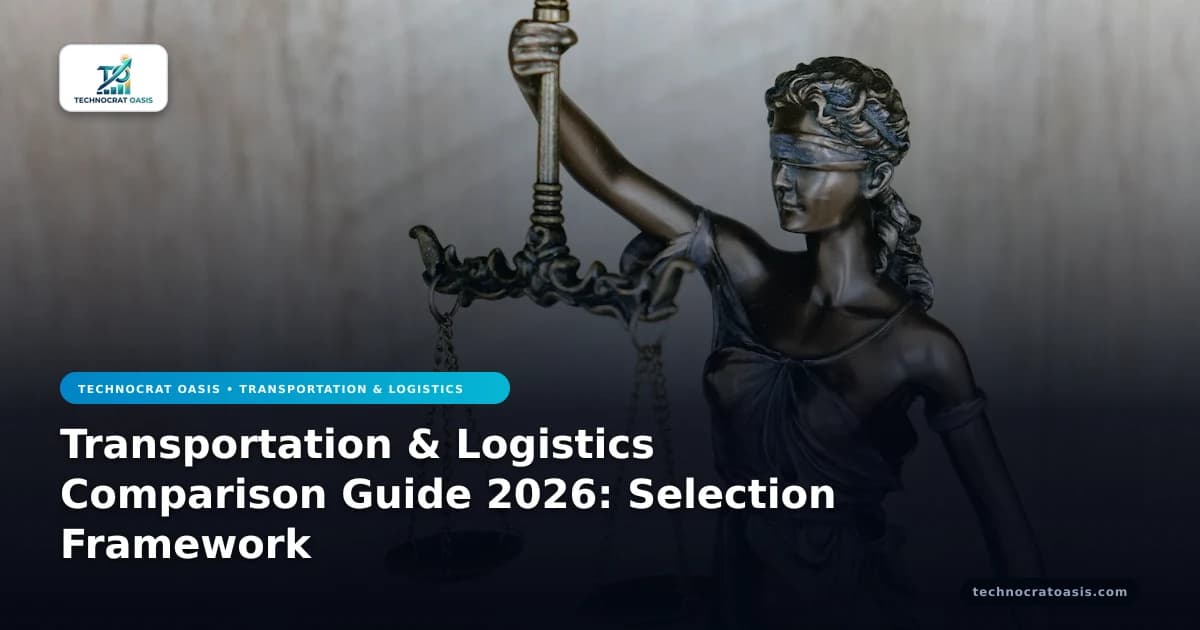 Transportation & Logistics Comparison Guide 2026: Selection Framework