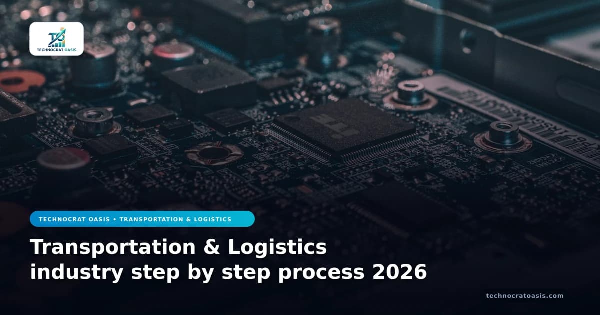 Transportation & Logistics industry step by step process 2026