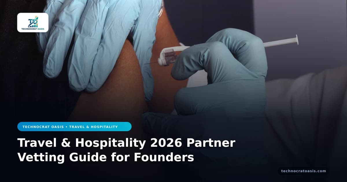Travel & Hospitality 2026 Partner Vetting Guide for Founders