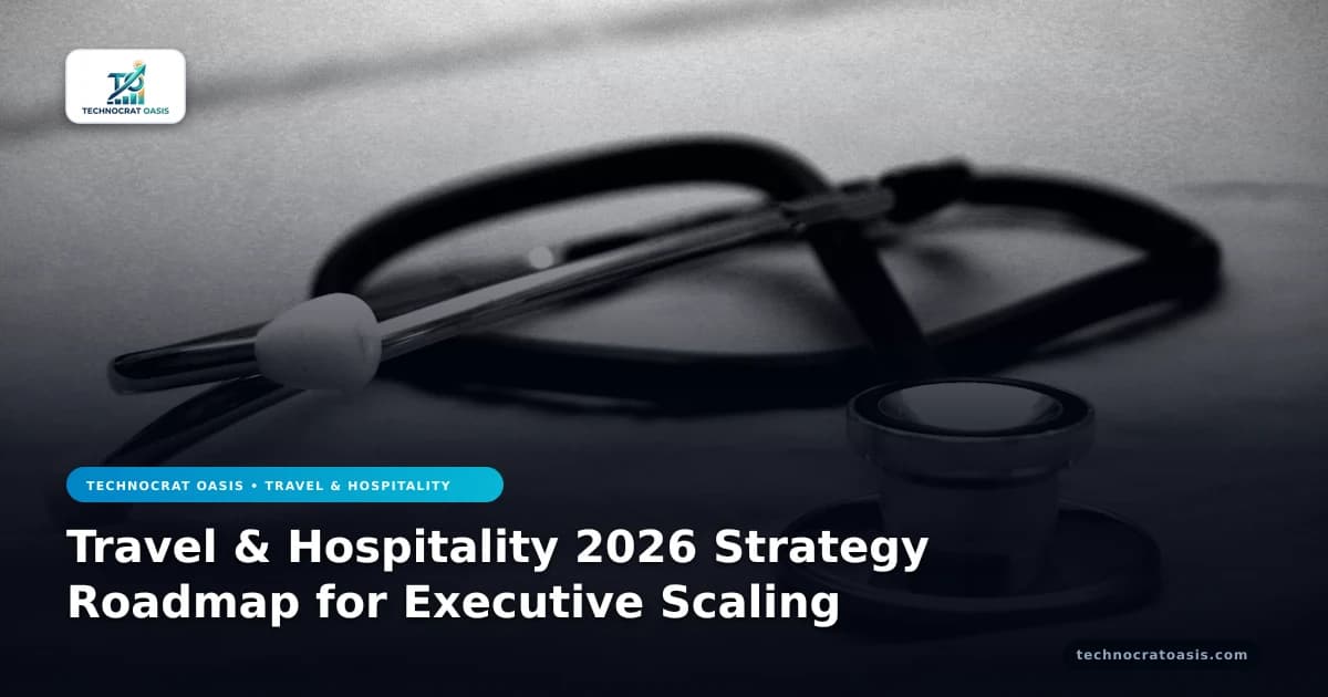 Travel & Hospitality 2026 Strategy Roadmap for Executive Scaling