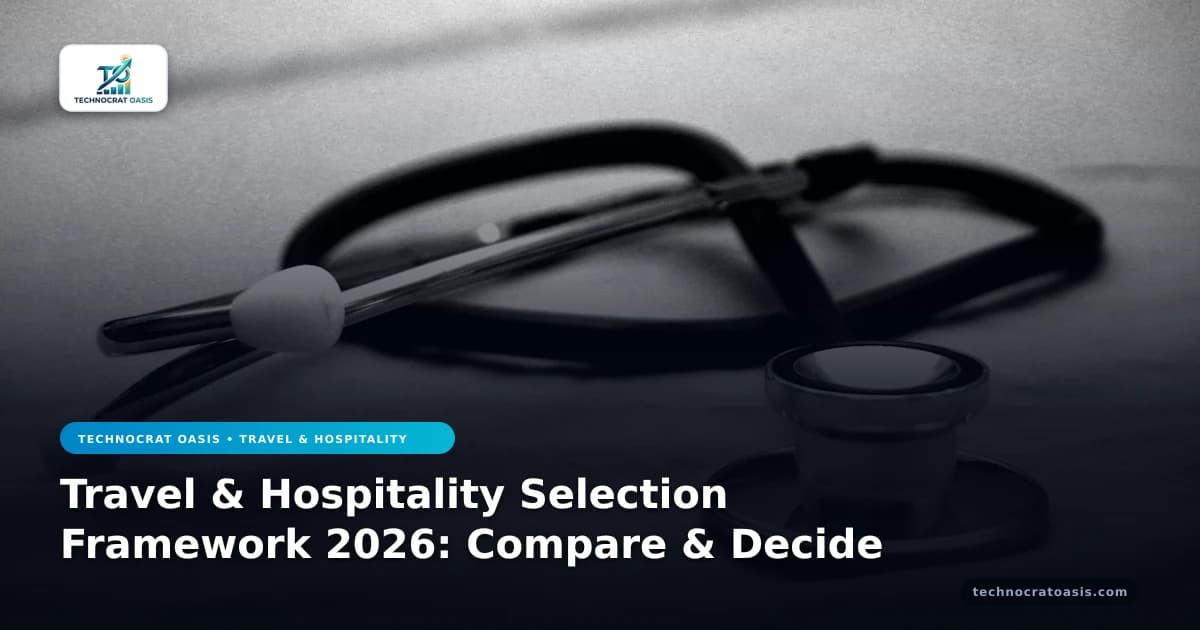 Travel & Hospitality Selection Framework 2026: Compare & Decide