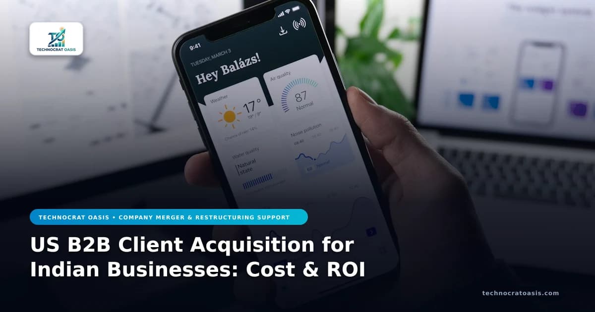 US B2B Client Acquisition for Indian Businesses: Cost & ROI