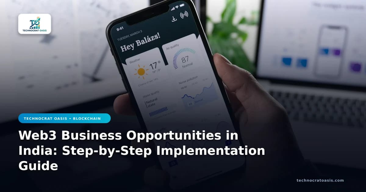 Web3 Business Opportunities in India: Step-by-Step Implementation Guide
