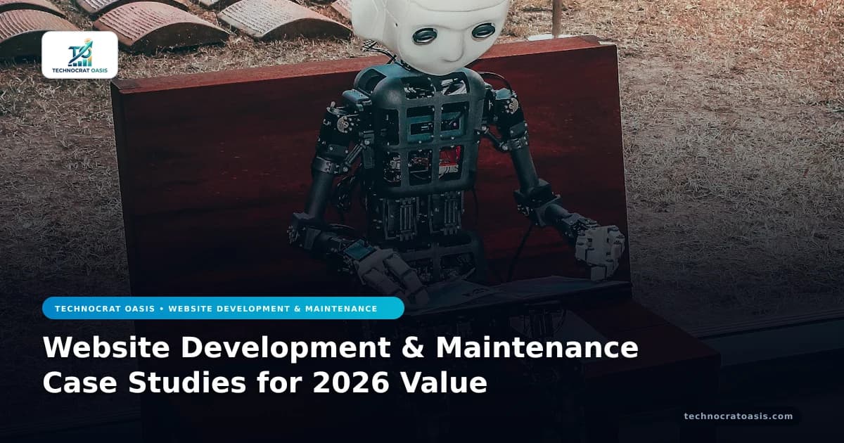 Website Development & Maintenance Case Studies for 2026 Value