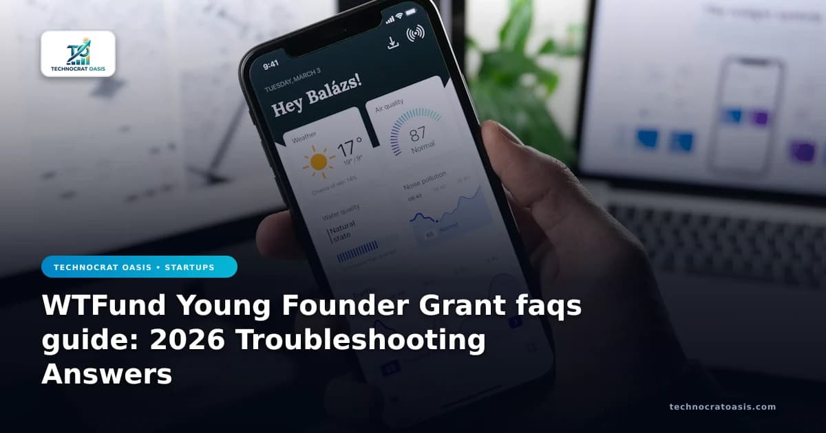 WTFund Young Founder Grant faqs guide: 2026 Troubleshooting Answers